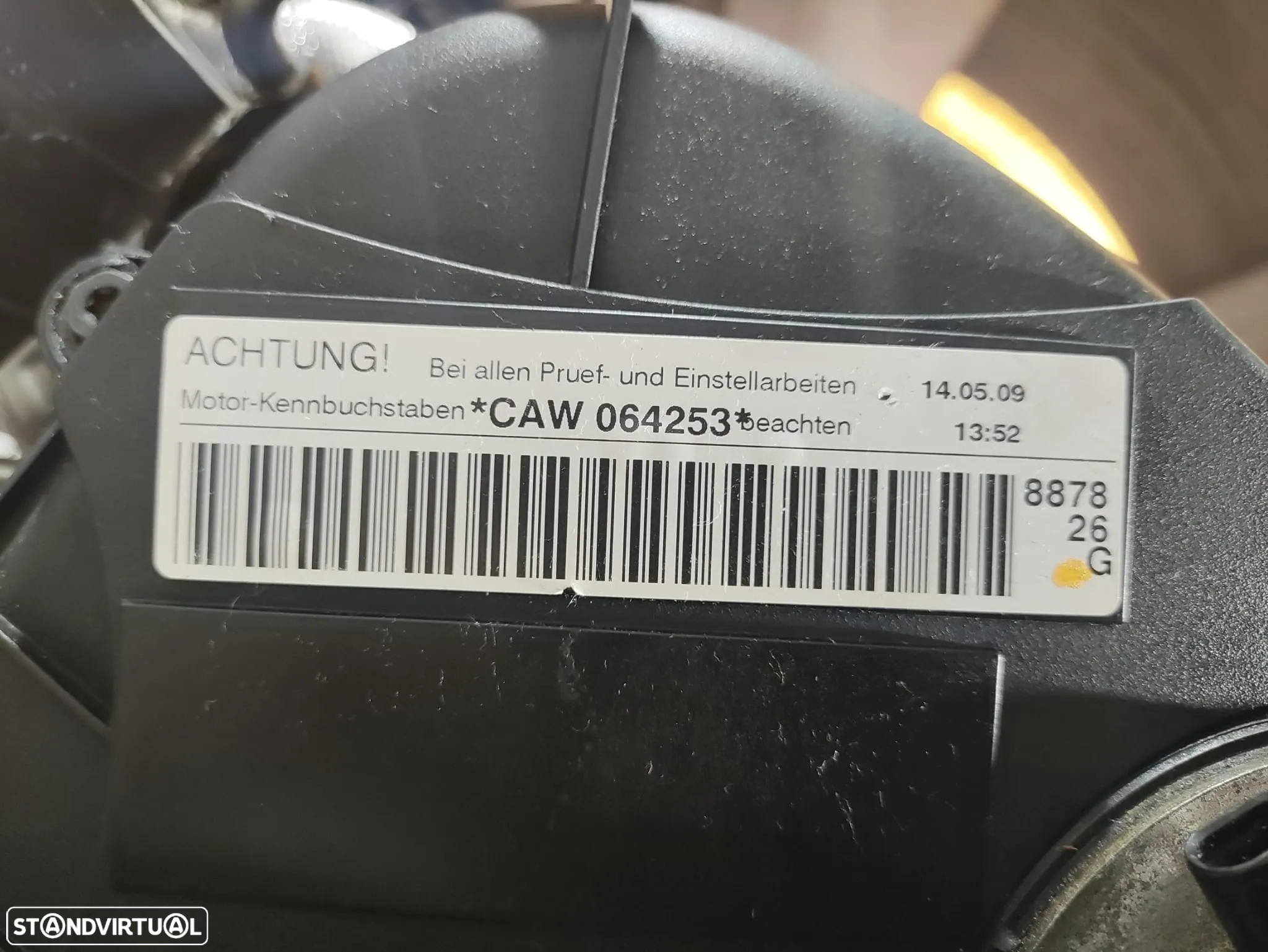 Motor completo VW Volkswagen Scirocco III 3 2.0 Tfsi 16V 200cv CAW - 8