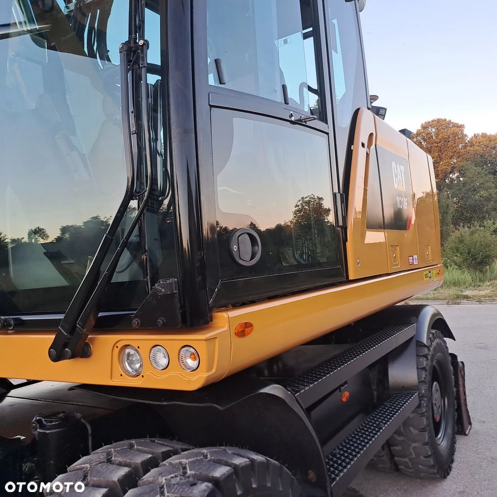 Caterpillar KOPARKA KOŁOWA M 318F ROTOTILT ENGCON / LEICA / NOWE OPONY FULL OPCJA !! 17,6.T - 16