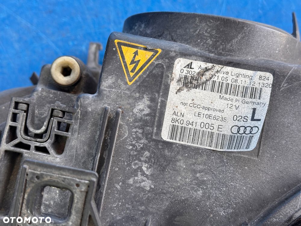 LEWY BI XENON LED AUDI A4 B8 LIFT KOMPLETNA! USA - 5