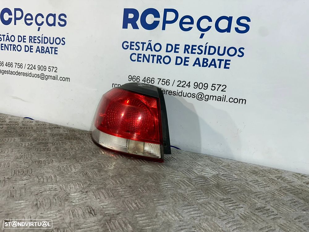 .Conjunto Farolins Tras Traseiro Direito Esquerdo Original Volkswagen VW Golf 6 Mk6 5K0945112 5K0945111 2008 a 2013 - 7