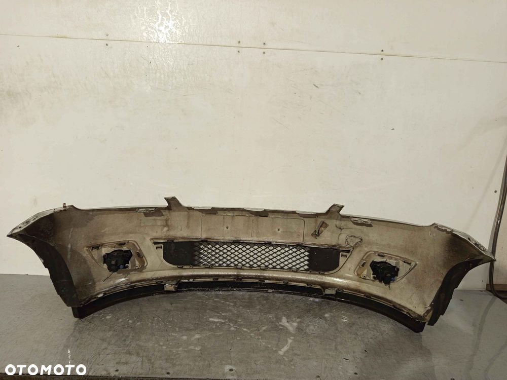 + ZDERZAK PRZÓD PRZEDNI FORD FIESTA MK.6 6 VI LIFT FL 62 SREBRNY HALOGENY - 5