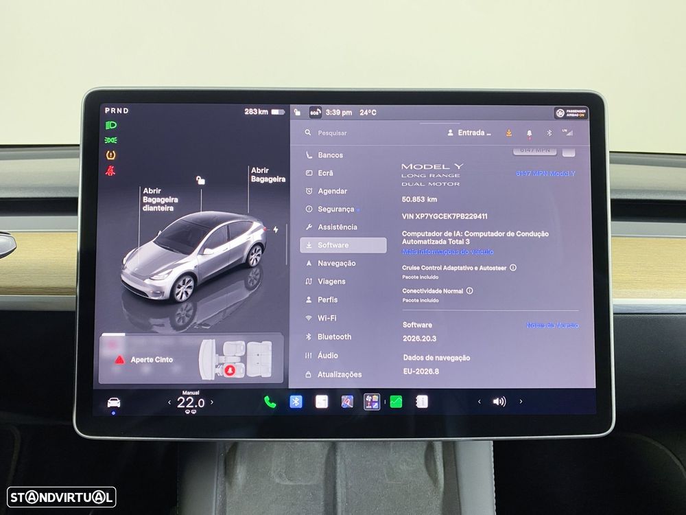 Tesla Model Y Long Range Tração Integral - 11