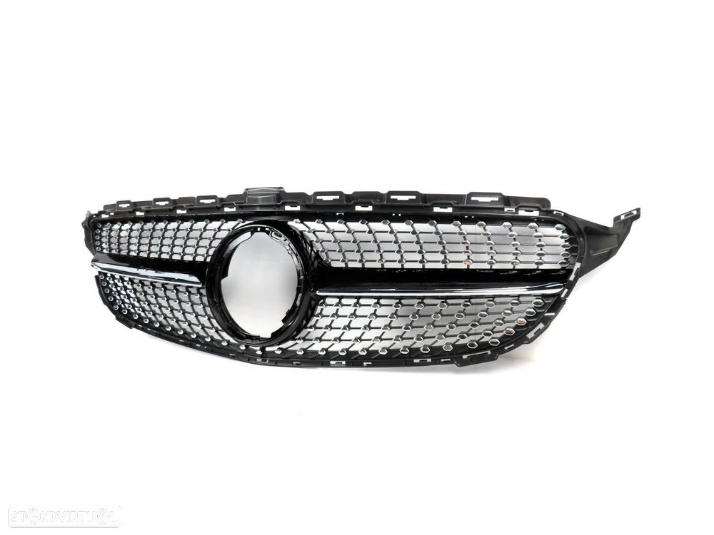 Grelha Frontal Diamond Novo / ABS MERCEDES-BENZ C-CLASS (W205)/MERCEDES-BENZ C-C... - 2