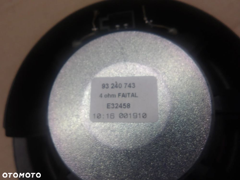 OPEL ASTRA H GTC 1.3D GŁOŚNIK PRAWY LEWY PRZÓD TYŁ 93240743 24423552 - 13