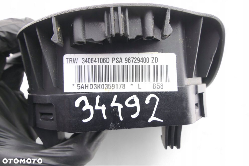 Poduszka Kierowcy Airbag CITROEN C4 I 96729400 - 4