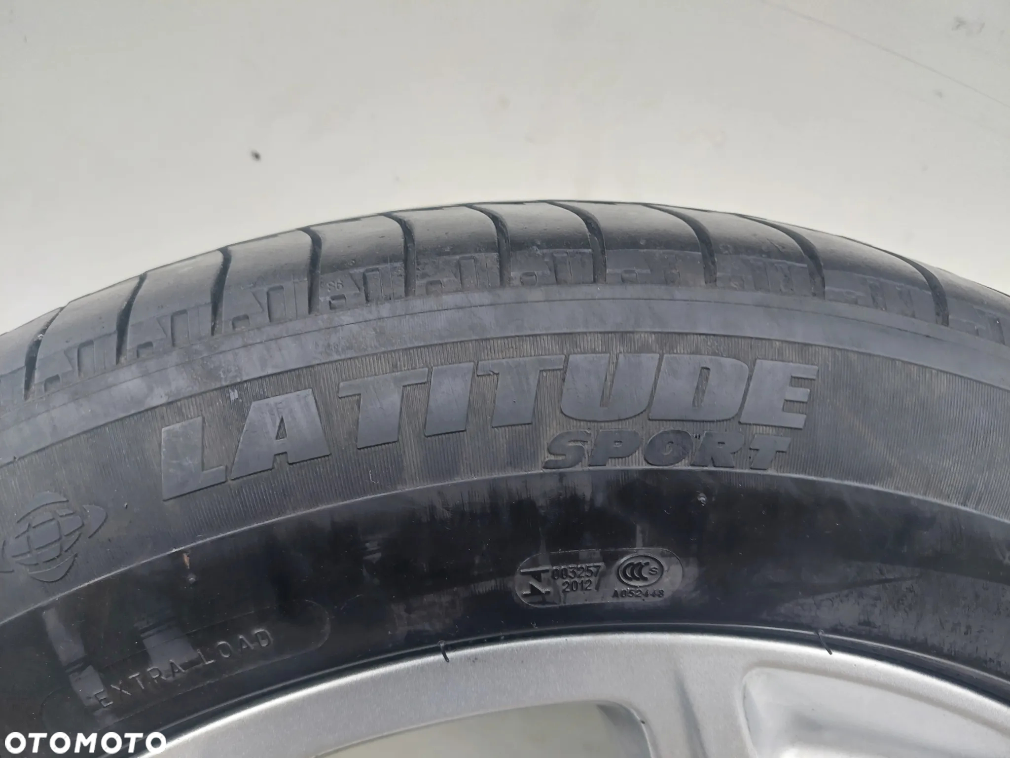 Koła Alufelgi 5x120 ET 47 8,5 Jx RANGE LAND ROVER SPORT 255/55R20 OPONY MICHELIN Laitude Sport ROK 2017 JK62-1007-AA - 4