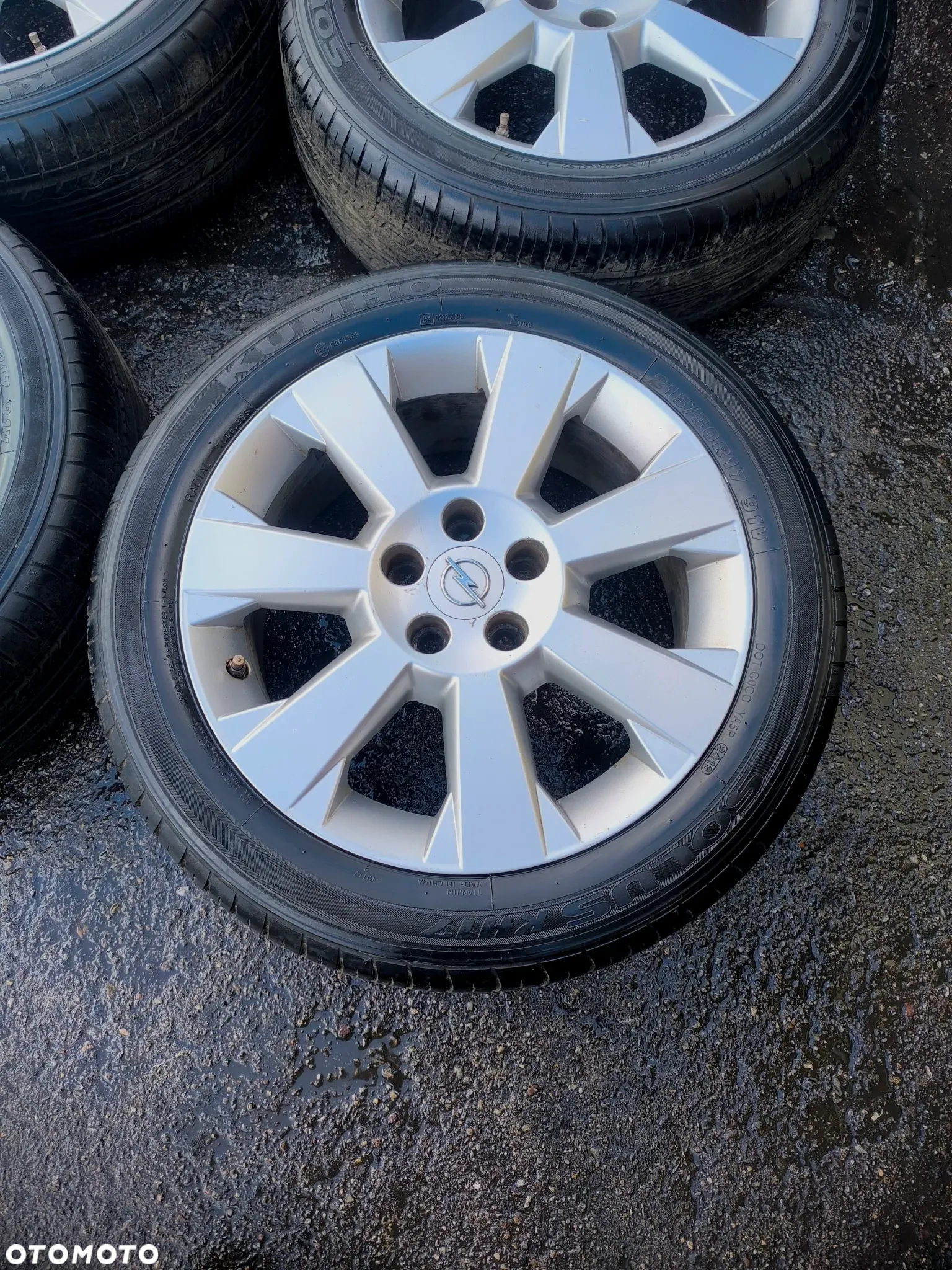 5x110 Felgi Aluminiowe Alufelgi 17 Koła Letnie Lato OPEL ASTRA H Vectra C Signum MERIVA B Zafira A B SAAB 9-3 9-5 900 II 6mm Legnica ALU-RAD 215/50 - 4