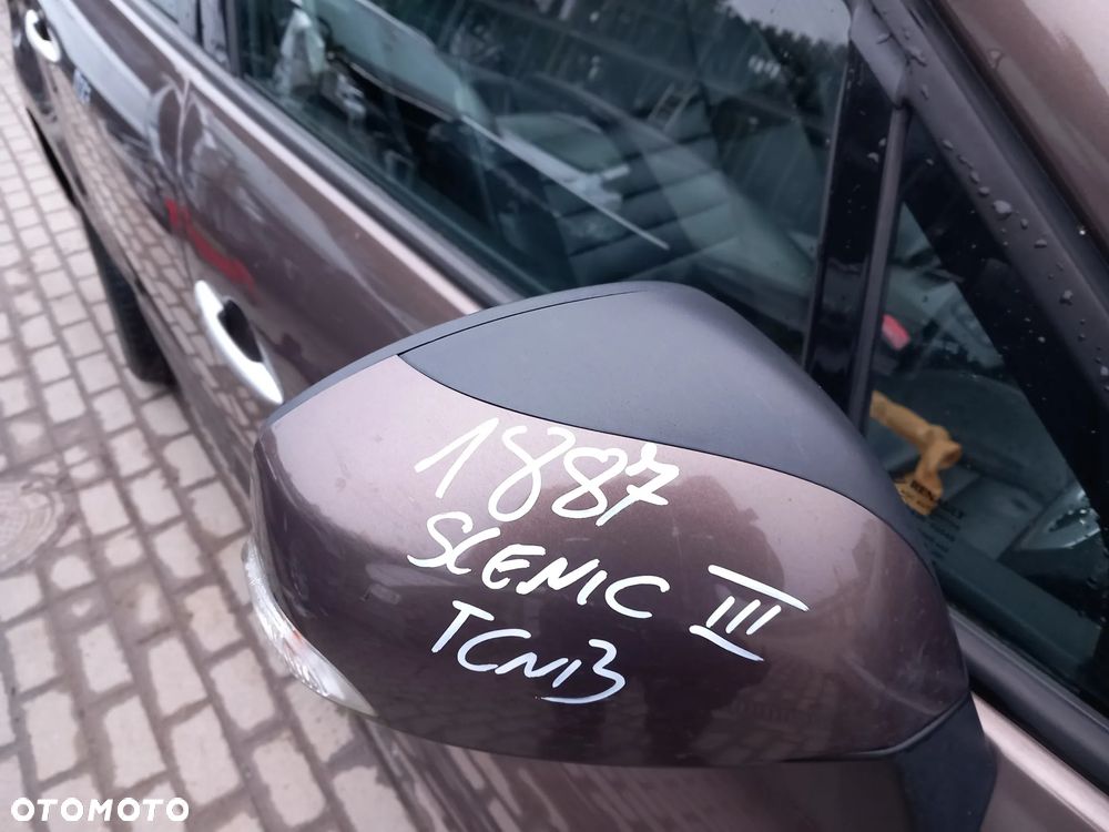RENAULT SCENIC III LUSTERKO PRAWE PRZEDNIE PRAWY PRZÓD KOLOR: TECNB - 2