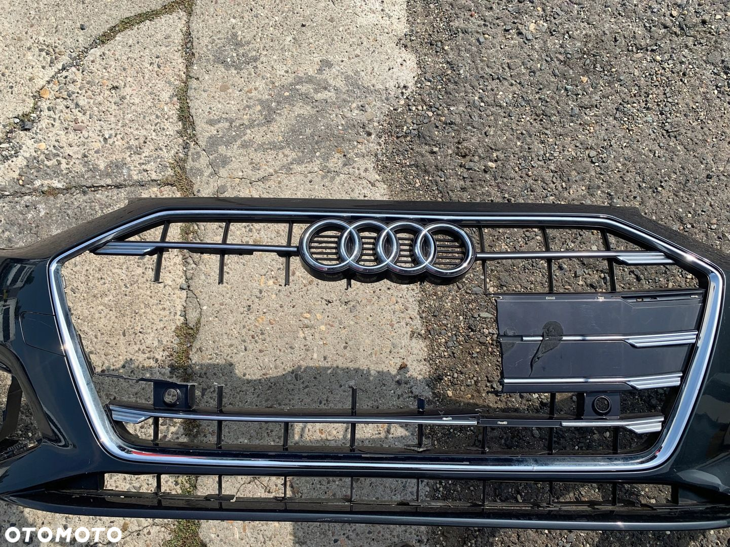 ZDERZAK AUDI A4 B9 LIFT 8W0 19 PRZÓD NR N77 - 5