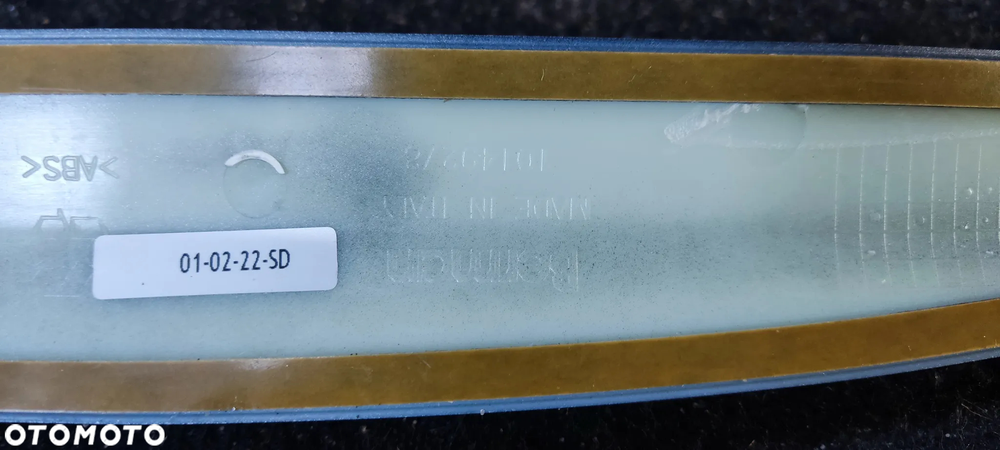 Toyota Aygo II listwa ozdobna drzwi lewy tył pz415-90492 - 5