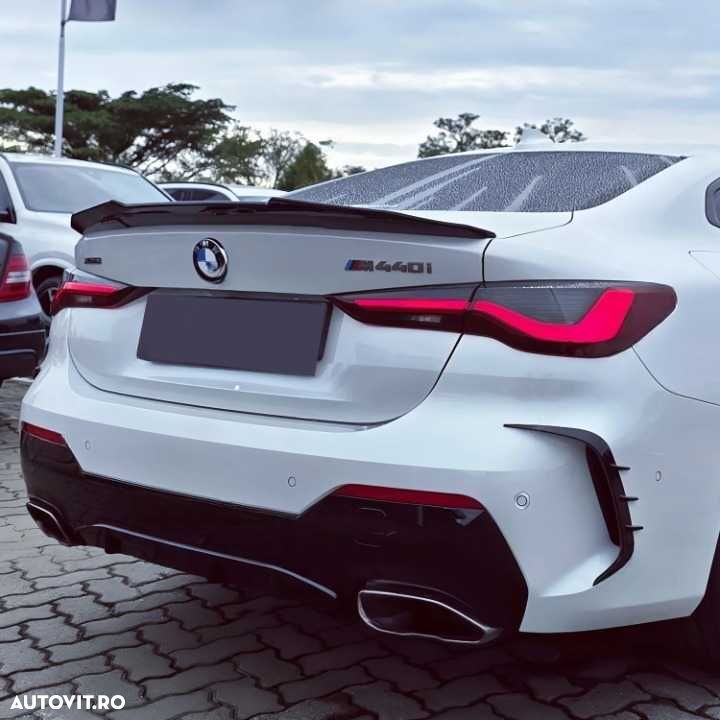 Eleron Lip Portbagaj Codita BMW G22 Coupe, Model PSM, Negru Lucios - 1