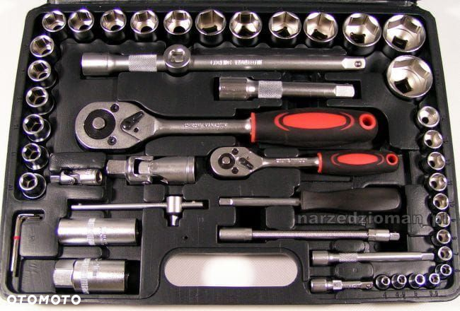 ZESTAW KLUCZY NASADOWYCH 134el 94 40 TORX KLUCZE - 4