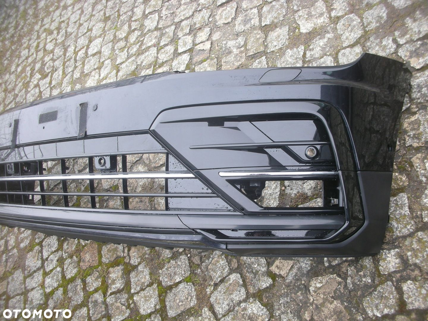 TIGUAN R-LINE PRZEDNI ZDERZAK 2015- 5NA SPOILER KRATKI PRZÓD 6 X PDC - 2