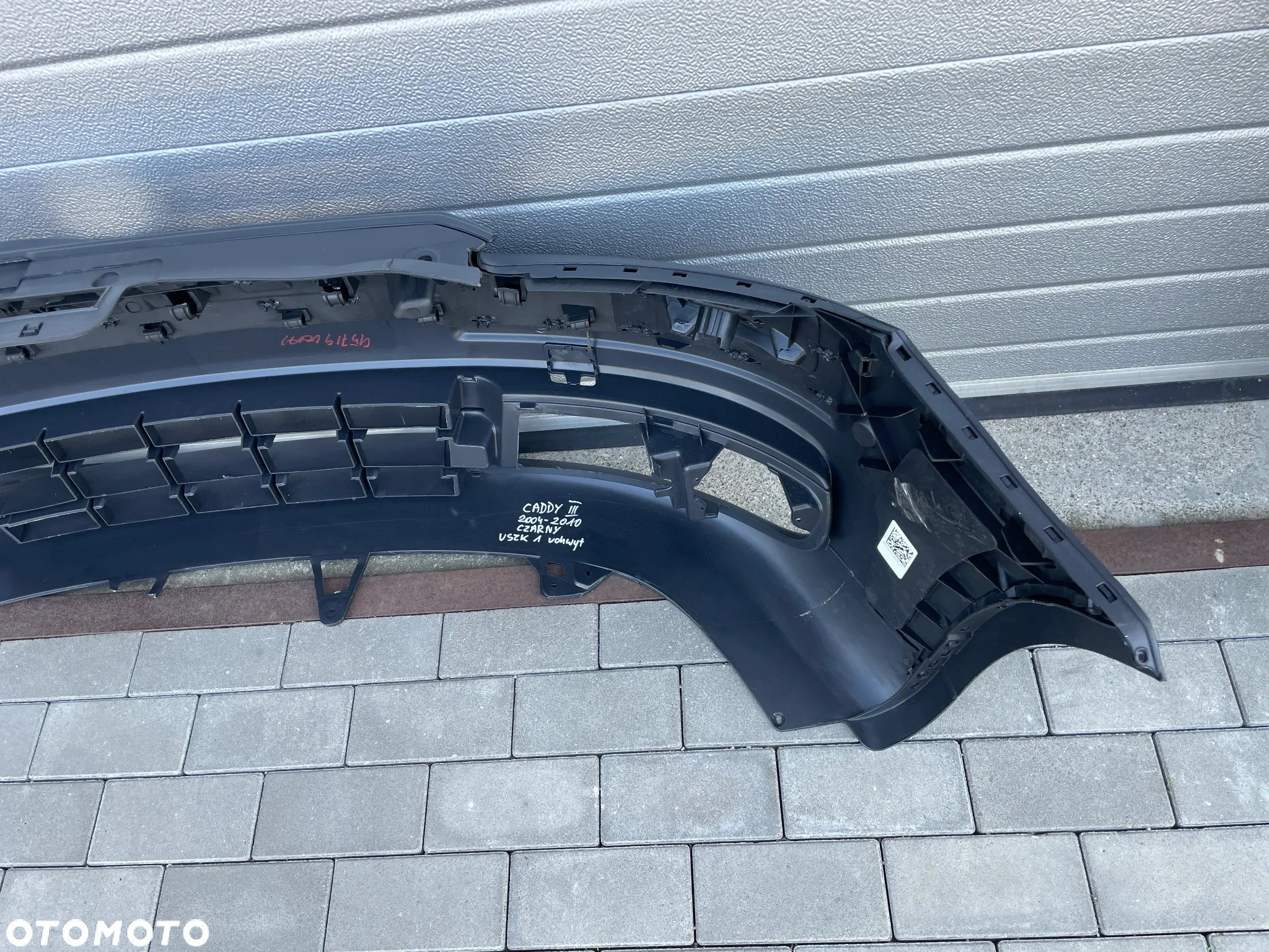 ZDERZAK PRZEDNI VW CADDY III  2004-2010 - NOWY CZARNY - 5