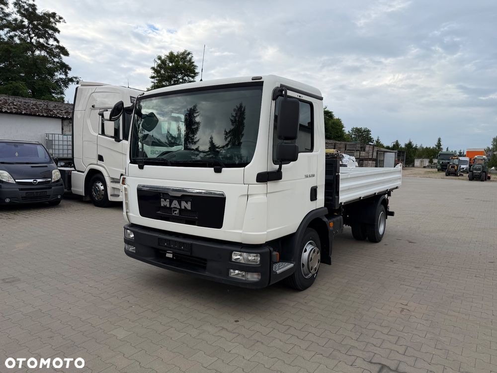 MAN TGL 8.150 / wywrotka 3 strony / z Niemiec / 6x nowe opony 100% - 1
