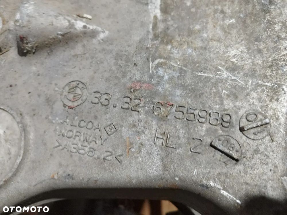 BMW 6 E63 E64 ZWROTNICA PIASTA KOŁA TYŁ LEWA WAHACZ TYŁ LEWY - 4