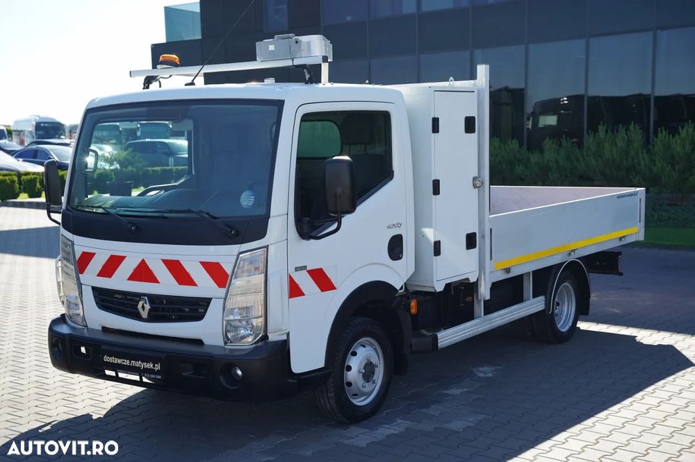 Renault MAXITY 140 DXI / BASCULATOR / + HDS FASSI F22A / CAPACITATE DE RIDICARE 995 KG / ATRACȚIE 5,5 M / IMPORTAT - 12