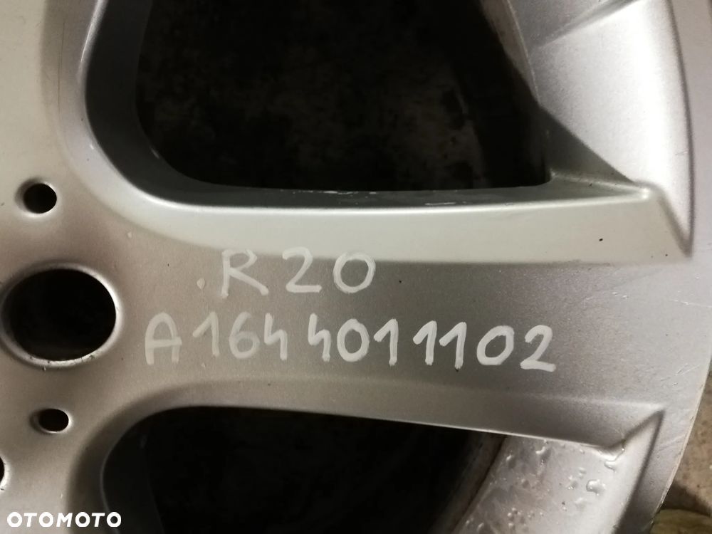 ALUFELGI FELGI R20 ET56 8.5J MERCEDES ML GL W164 A1644011102 - 8