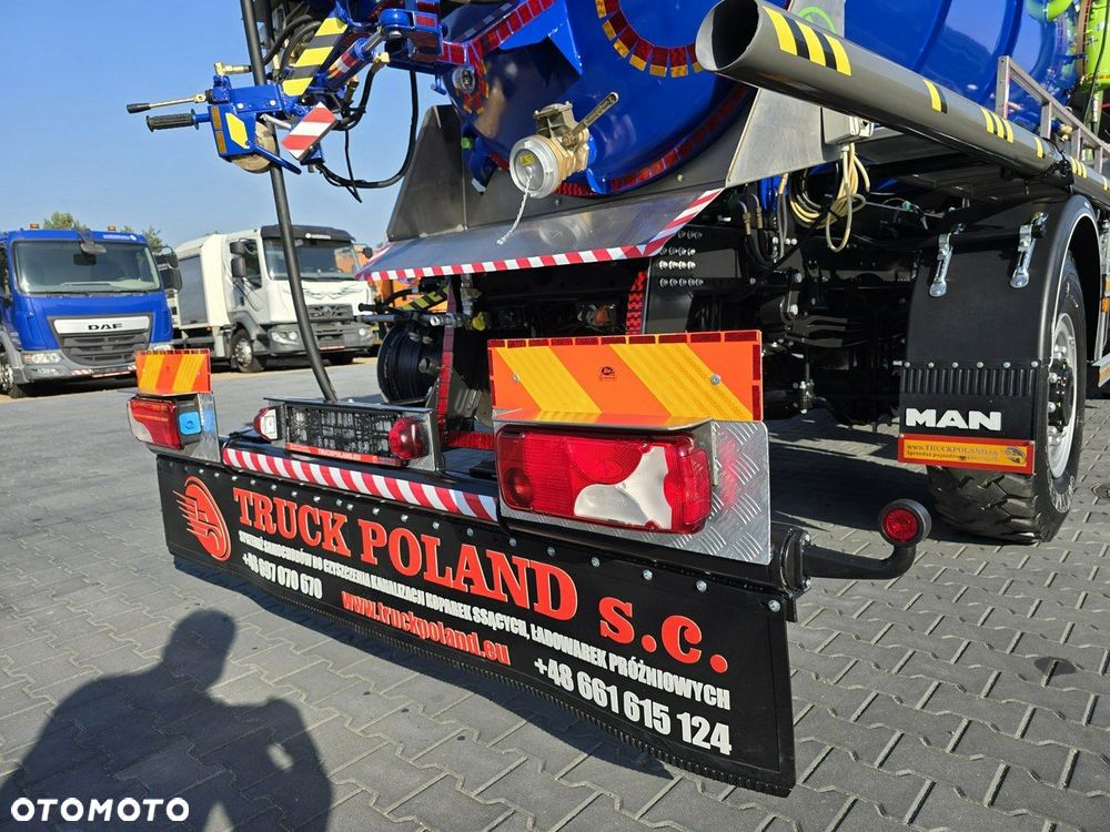 MAN 4x4 WUKO GAMON PW8  do zbierania odpadów płynnych separatorów - 22