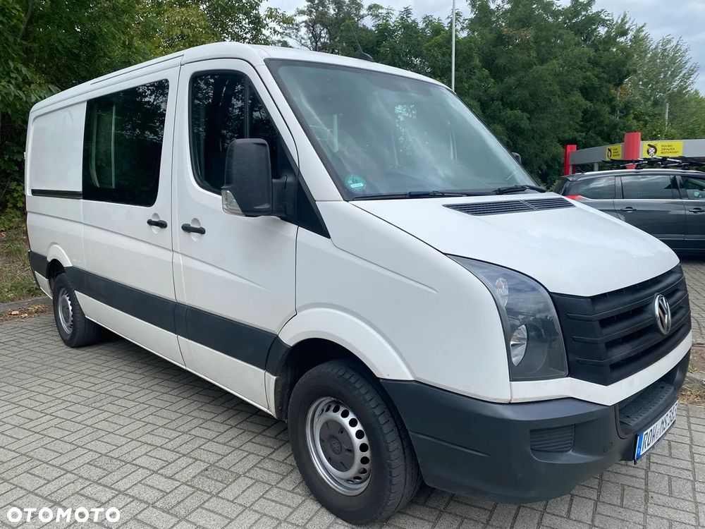 Volkswagen Crafter 2.0 Tdi 136KM Klima Brygadowka Doka 6 osobowa  2016 Zadbany - 2