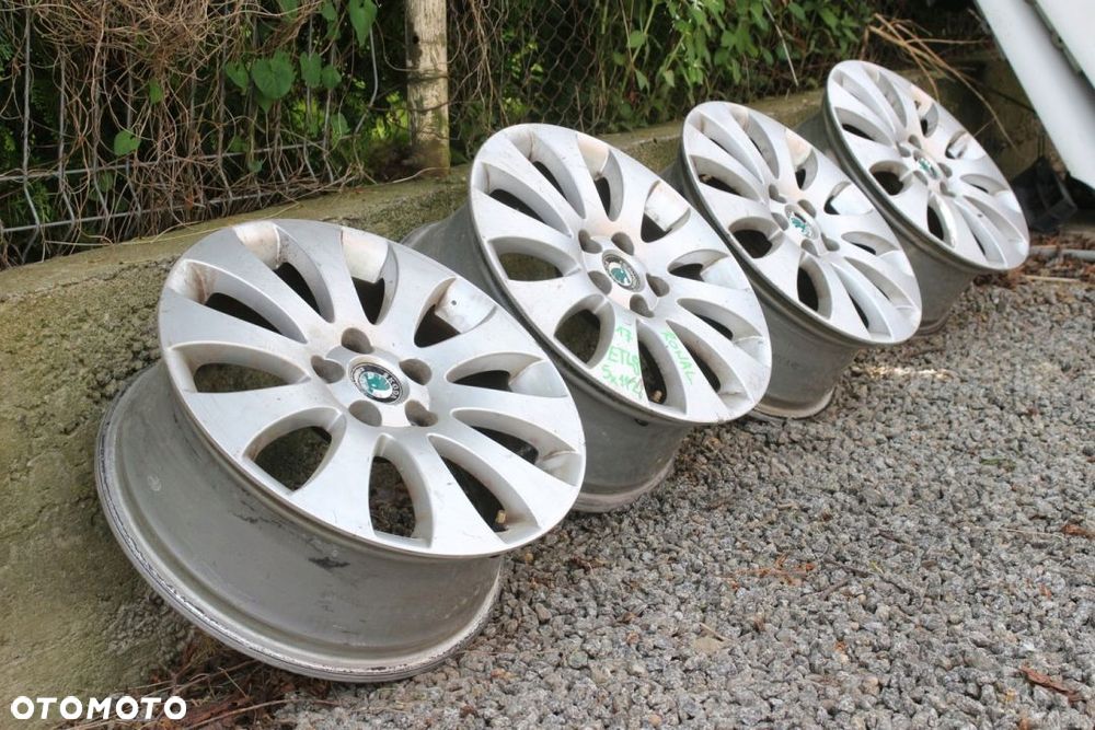 FELGI ALUMINIOWE 7x17 5X112 ET 49 SKODA AUDI VW - 2