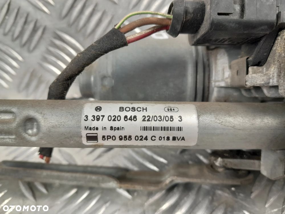 Mechanizm silniczek wycieraczek prawy przedni SEAT Altea Toledo III 04-09r. 5P0955024C - 5