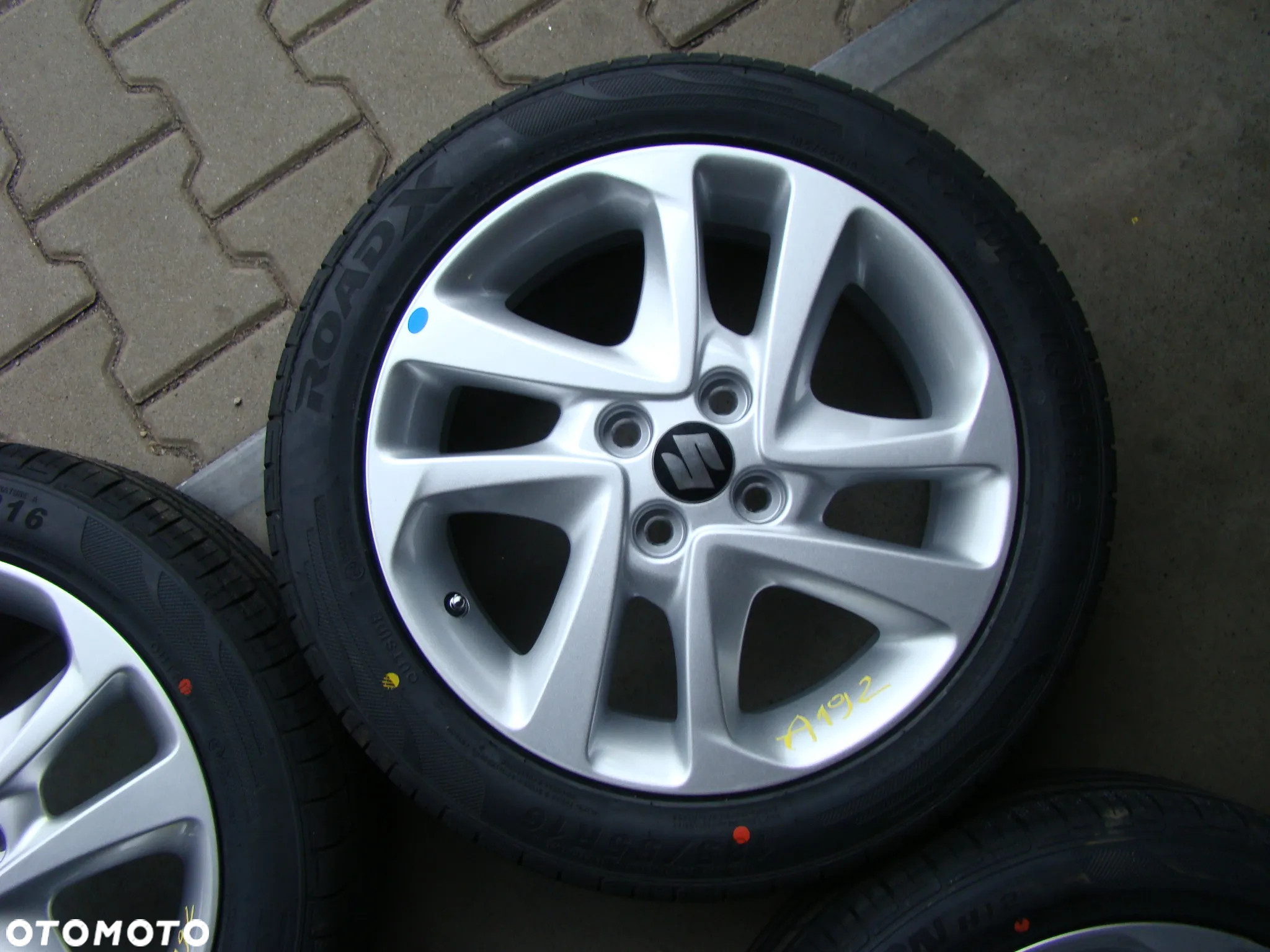 a192 4x100 Suzuki Swift Baleno 6jx16 opony lato niemontowane 185/55 - 3