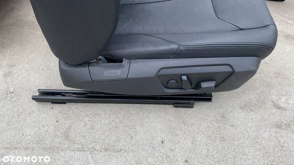 FOTELE WNĘTRZE TAPICERKI BMW F30 PODGRZEWANA SKÓRA PAMIĘĆ EUROPA - 6