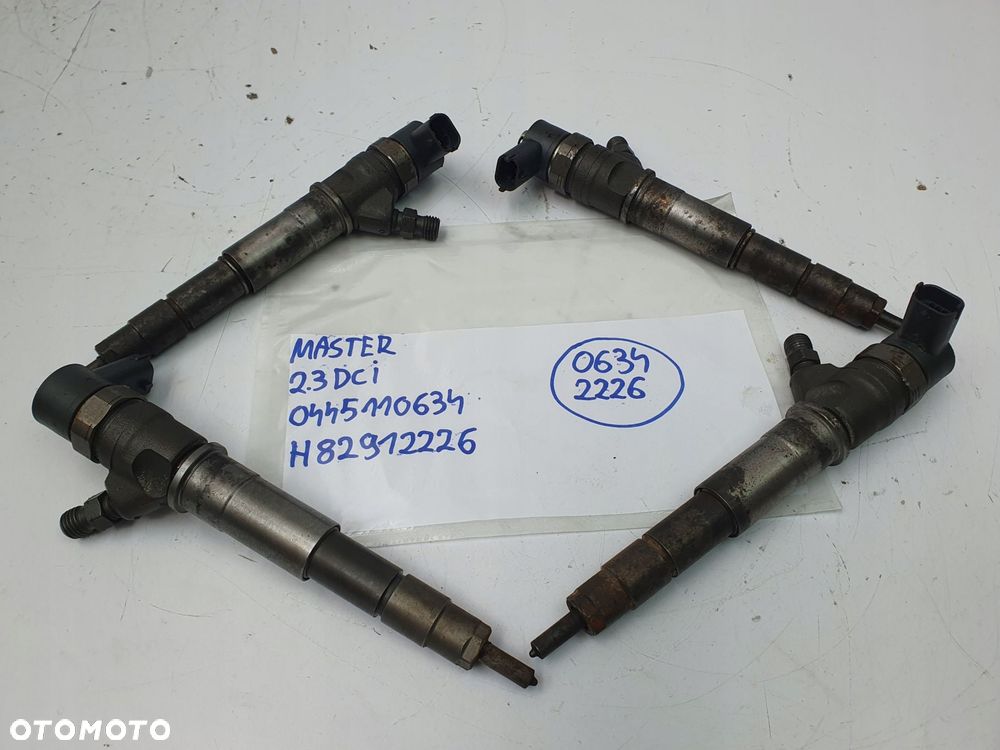 WTRYSKIWACZ Renault Master III 2.3 DCI 0445110634 - 8