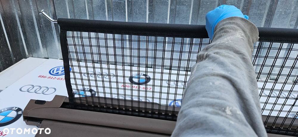 BMW 5 E61 Kombi Roleta kolor jasny brązowy - 11