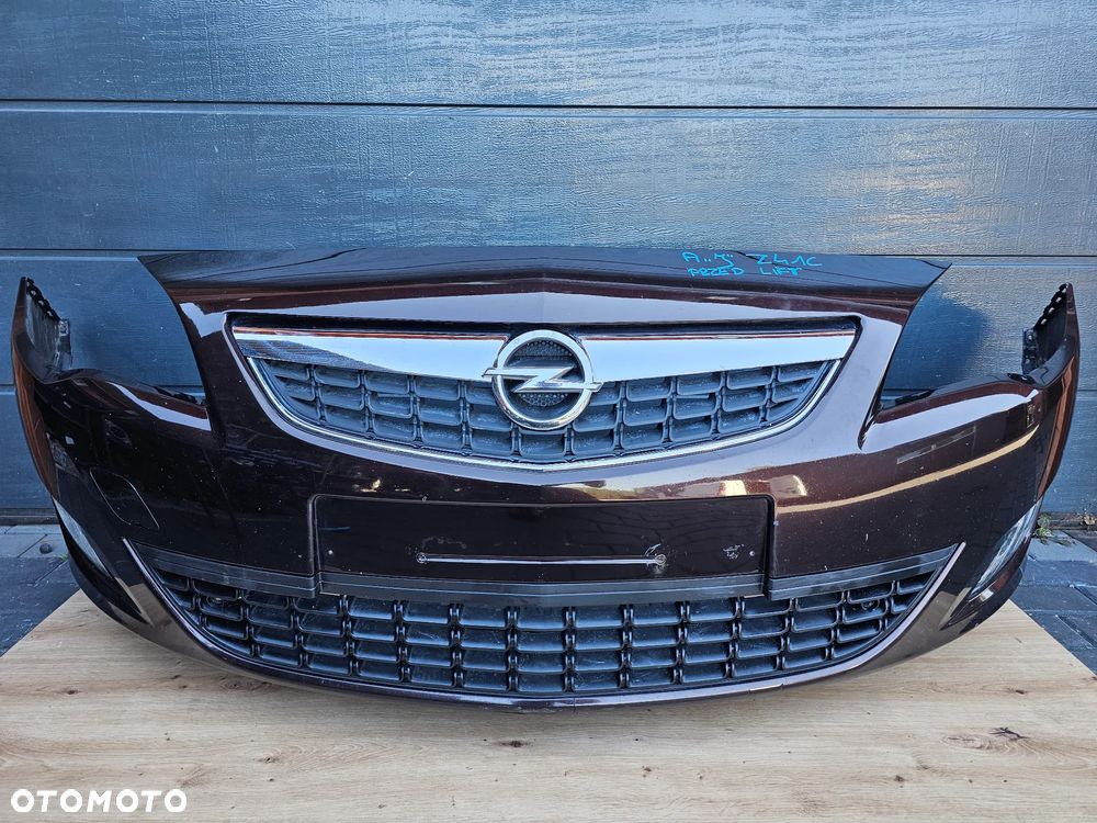 ZDERZAK PRZÓD PRZEDNI OPEL ASTRA J Z41C ATRAPA EUROPA HALOGENY KOMPLETNY PRZED LIFT - 1
