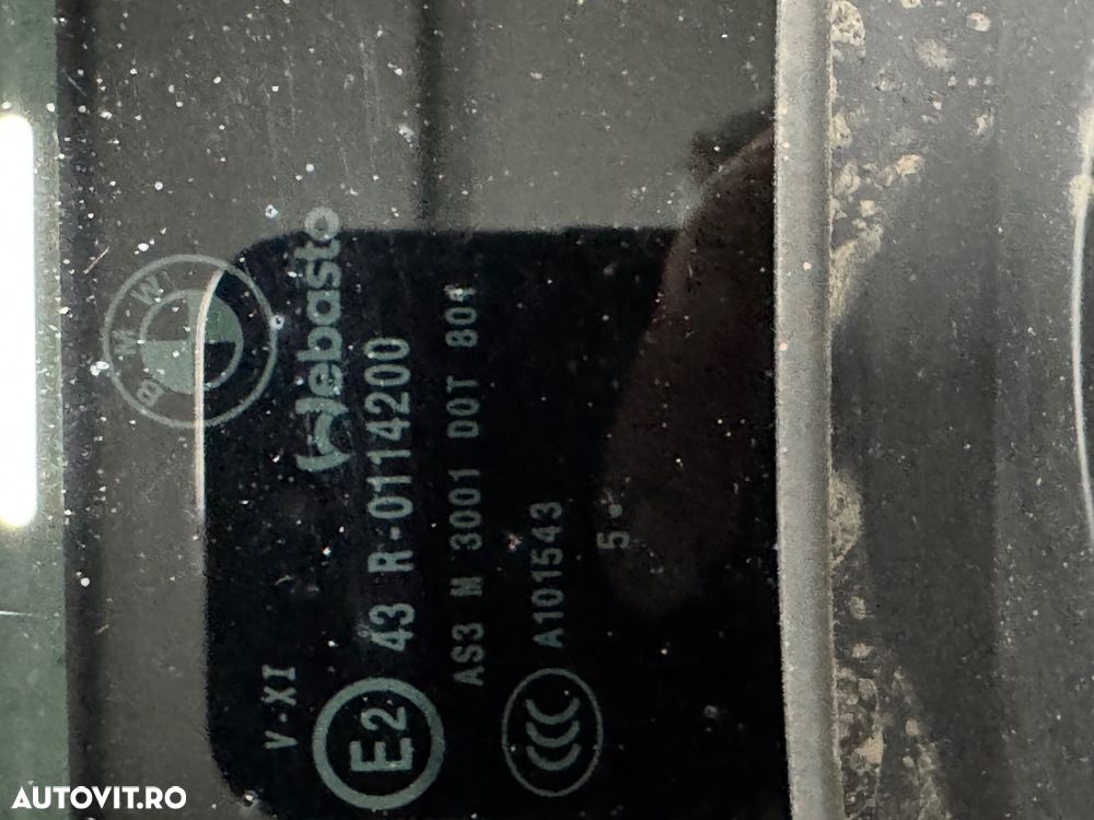 Sticla trapă panoramică sky lounge Bmw seria 7 G12 - 5