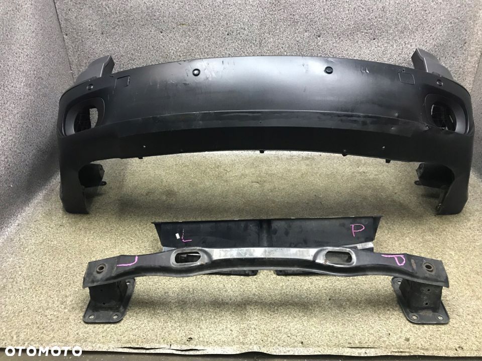 BMW X5 E70 zderzak belka tyl PDC A52/7 SPACEGRAU - 2