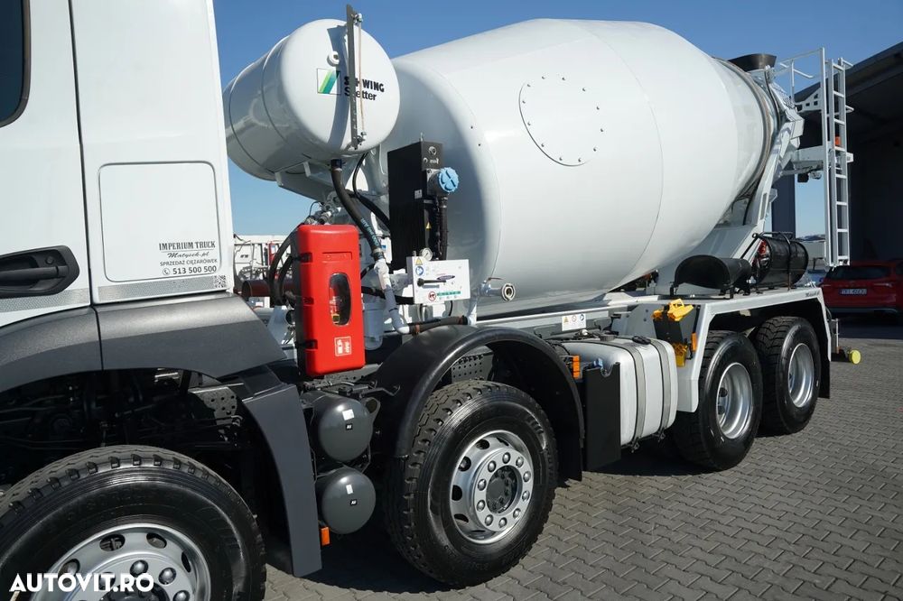 Mercedes-Benz AROCS 3240 / 9M3 BETONIERĂ / 8x4 / BETONIERĂ / SCHWING STETTER / 100% ANVELOPE - 9
