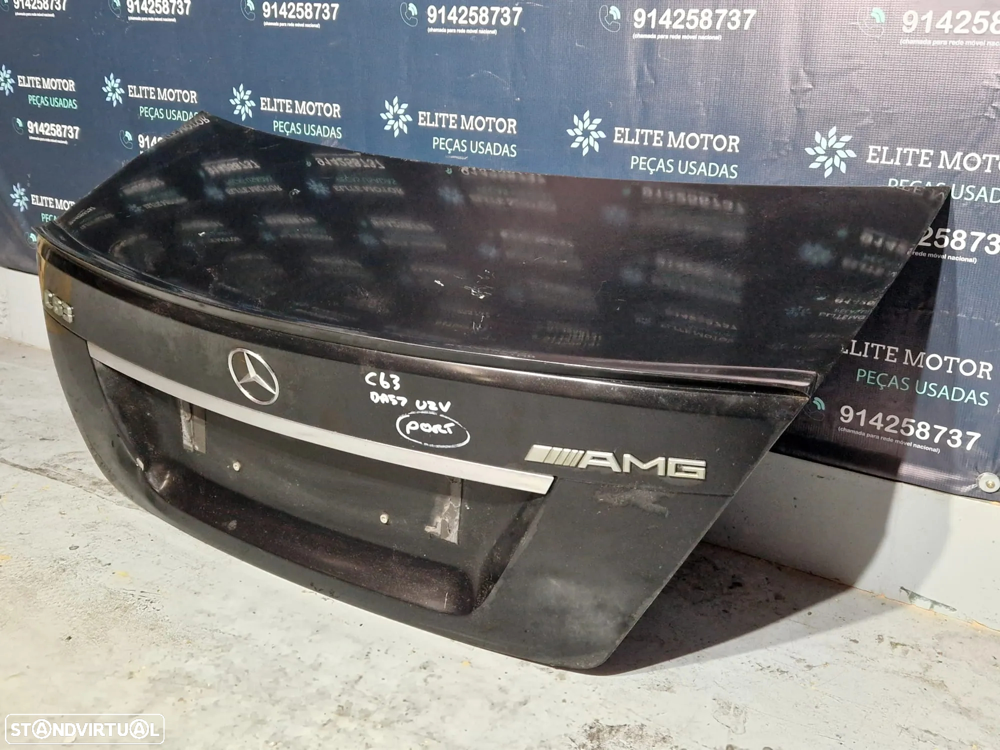 Tampa de mala usada MERCEDES CLASS C W204 SEDAN CARRO ENVIO GRATUITO - 2