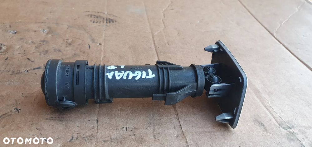 Spryskiwacz lampy lewy przód przedni lewy zaślepka VW Tiguan I Lift 5N0955103A - 3