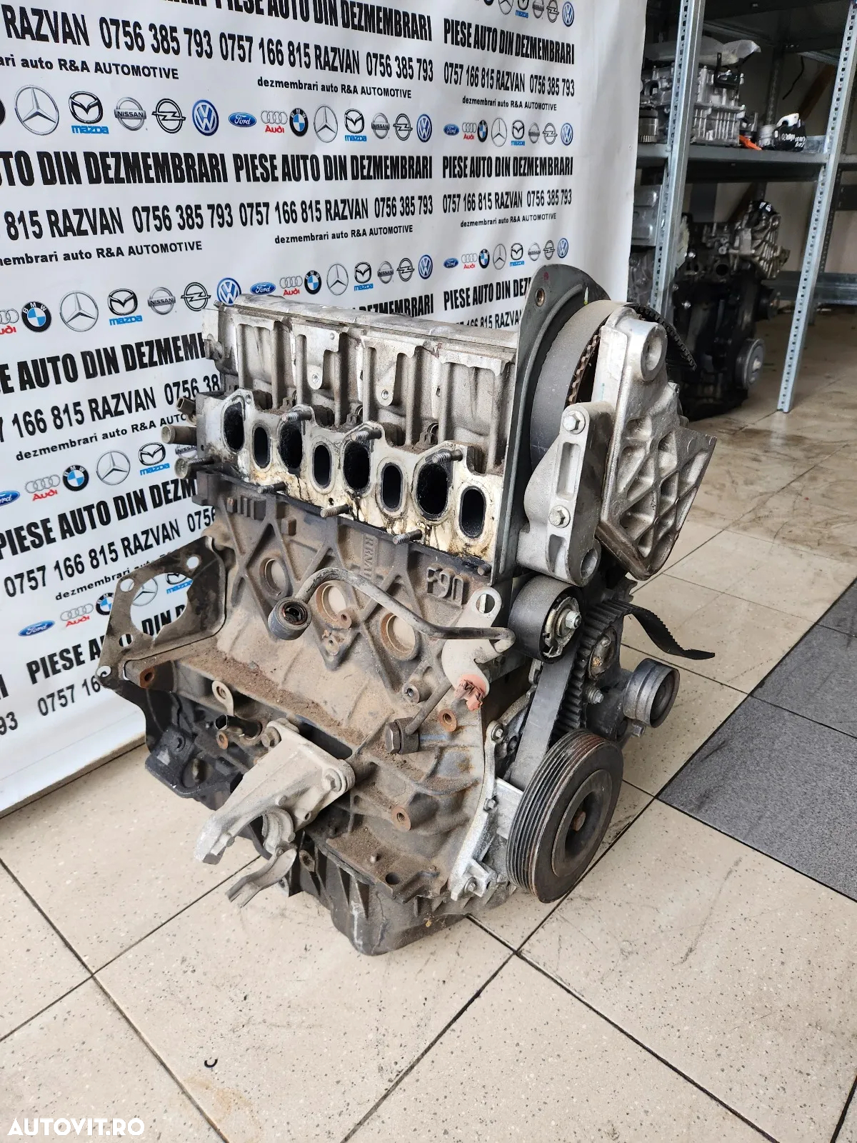Motor 1.9  DCI F9QN870 Renault Scenic 3 Megane 3 Laguna 3 Trafic Vivaro Euro 5 Cod Motor F9Q - Dezm - 2