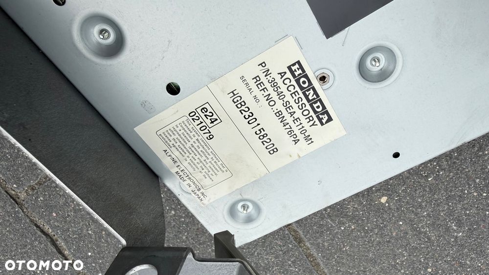 Radio Nawigacja + czytnik DVD CD Honda Accord 7 Navi VII 02-08 39175-sea-e830 - 16
