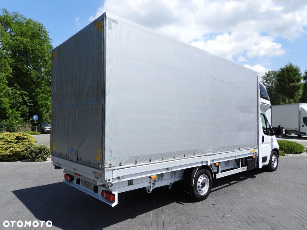 Fiat DUCATO PLANDEKA 10 PALET TEMPOMAT NAWIGACJA PNEUMATYKA KLIMATYZACJA  180KM - 4