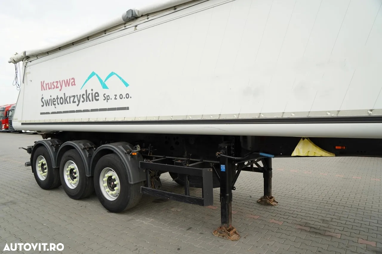 Schmitz Cargobull / BASCULATOR / ALUMINIU / AXE RIDICATIVE / AXE SAF / CONTRACT DE SERVICE POST-SERVICE - 8