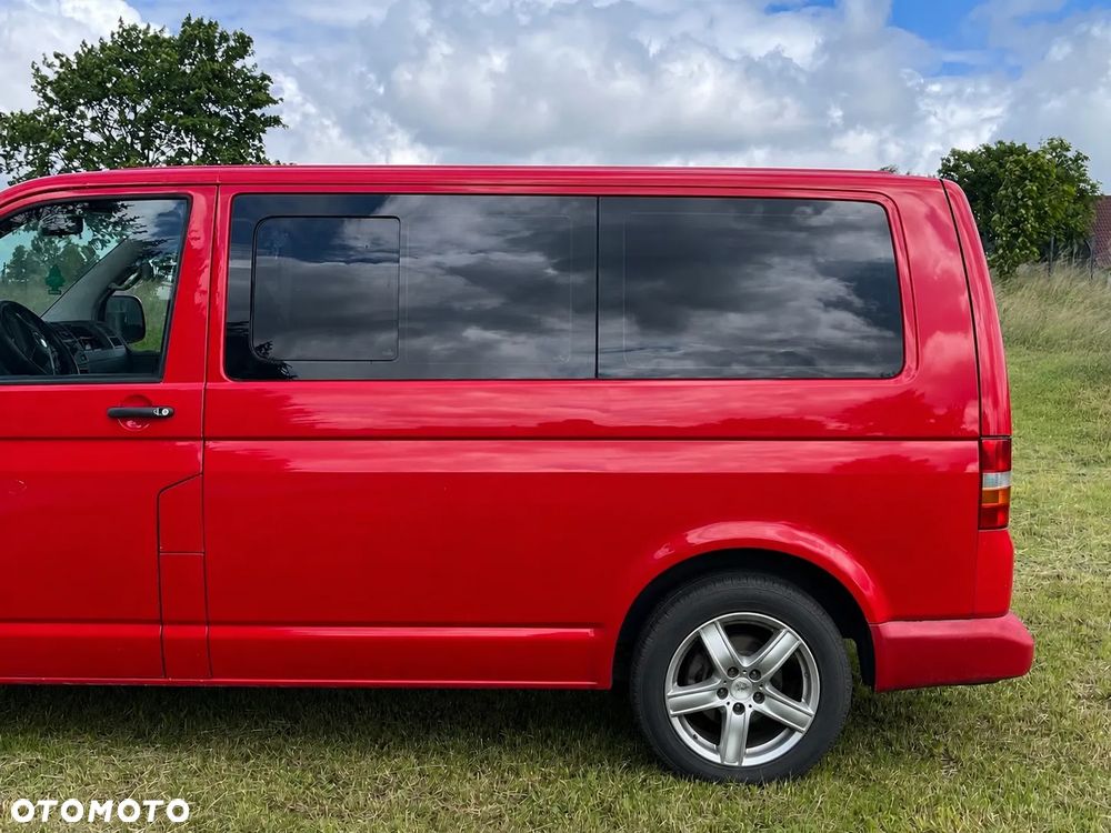 ĆWIARTKA LEWA TYŁ BOK BŁOTNIK LEWY LY3D CZERWONY POSZYCIE VW T5 LIFT T6 CARAVELLE MULTIVAN TRANSPORTER - 1