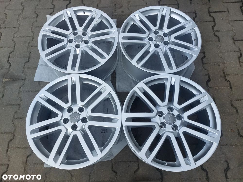 AUDI S6 RS6 Q7 Q8 FELGI ALUMINIOWE R20 8J ET25 5X112 OE AUDI 4G0601025AS NOWE! - 1
