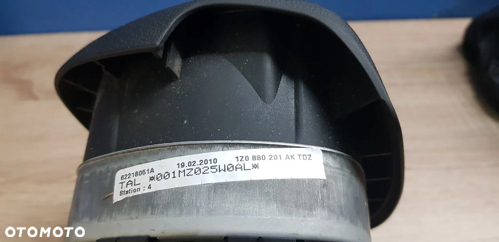 PODUSZKA AIR BAG KIEROWCY SKODA FABIA 2 FL OCTAVIA 2 FL SUPERB 2 II WYSYŁKA !!! - 2