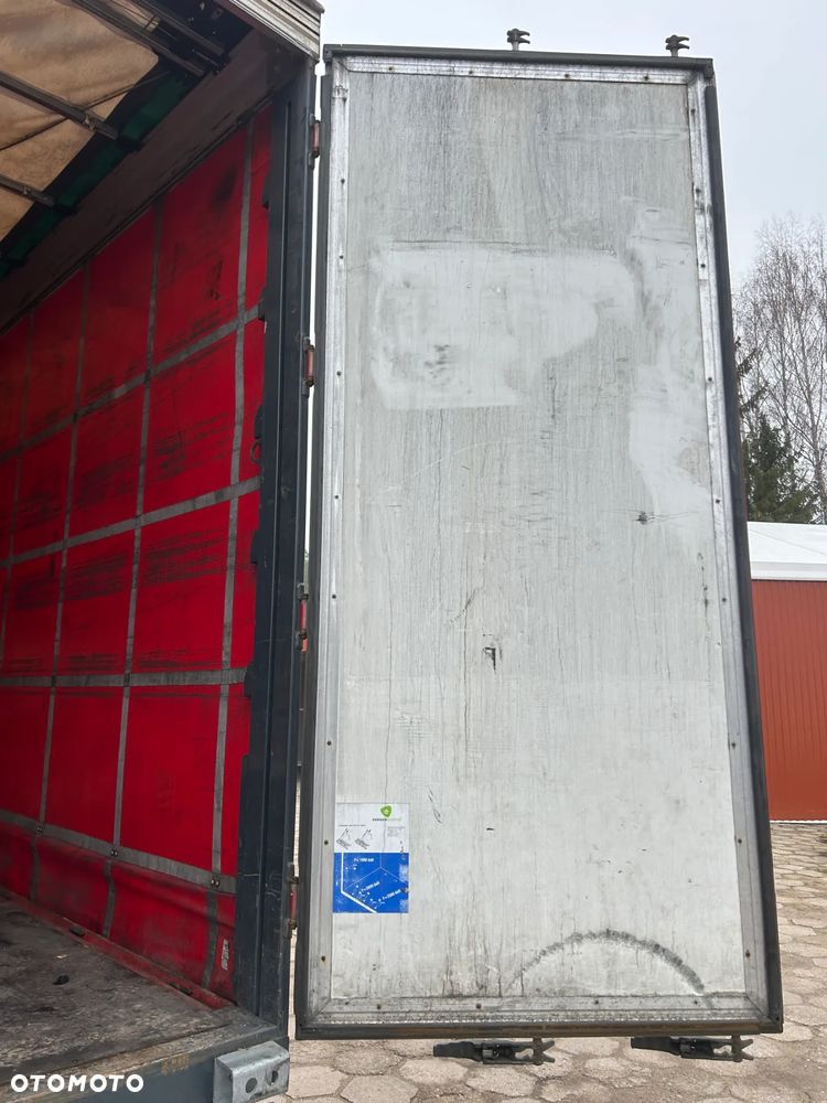 Berger FIRANKA MEGA 5170 KG BARDZO LEKKA / SAF OSIE / OŚ PODNOSZONA / 2019 ROK / BERGER ECOTRAIL LIGHT MEGA / OPONY R 19.5 / 2 KOŁA ZAPASOWE / DACH PODNOSZONY i REGULOWANY !! - 38