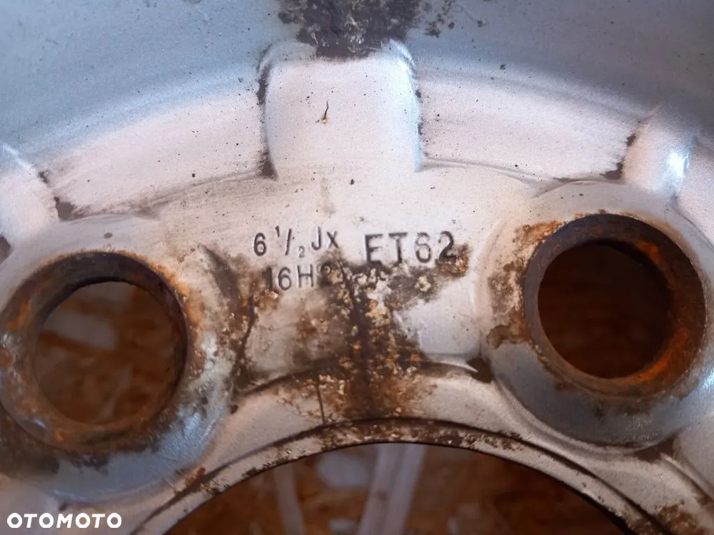 felga stalowa 6.5jx16h2 et62 r16 6x130 mercedes sprinter w906 vw crafter 2006-2017 a0014014802 - 5