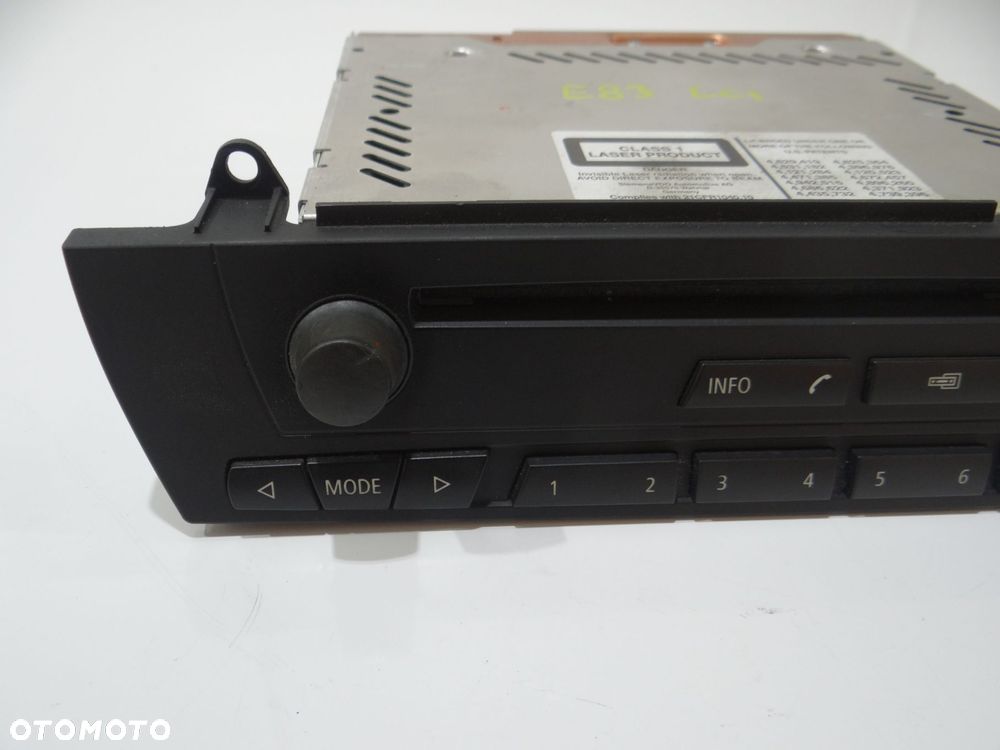 RADIO CD PROFESSIONAL BMW X3 E83 LCI 9146714 - 2