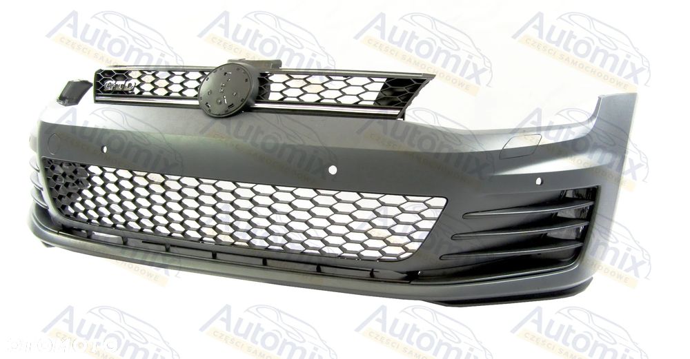 Zderzak przedni VW Golf 7 12 - 17 GTD sprysk. / 4-Pdc Kompletny ! - 2