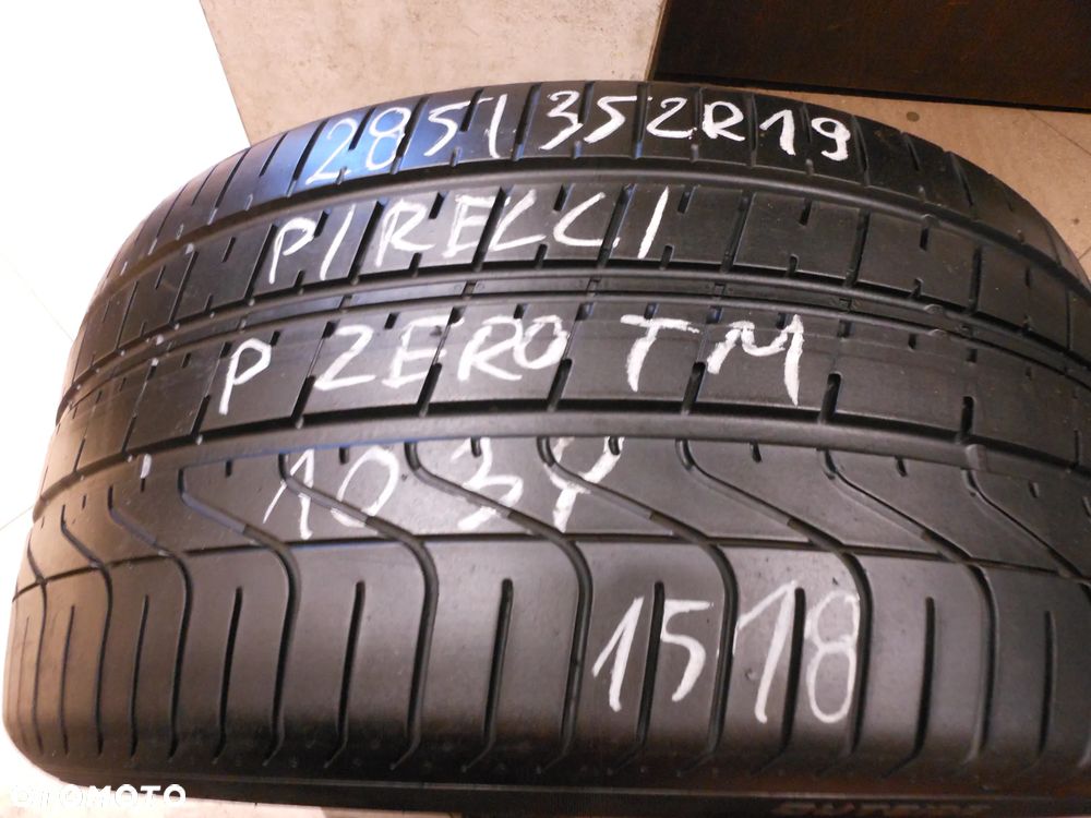 opona pojedyńcza 285/35r19 pirelli p zero tm 6,2mm lato - 1