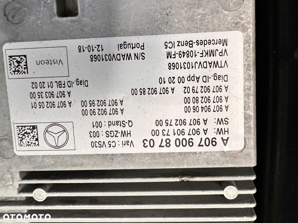 nawigacja mercedes a9079001703 A9079008703 - 3