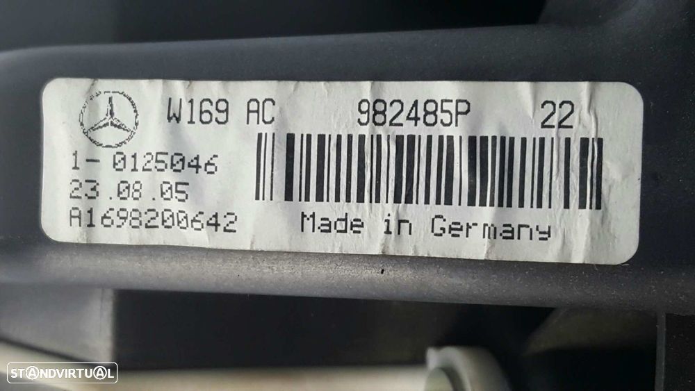 MOTOR SOFAGEM MERCEDES CLASE A (W169) A 180 CDI (169.007) - 5